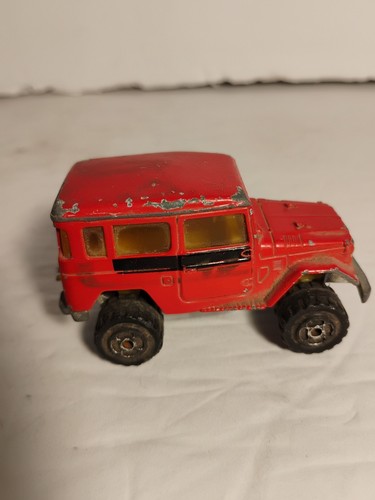 Majorette Brand |  Red Toyota 4x4 #277  Rally Made In France  - Picture 3 of 23