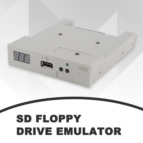 Version SFR1M44-U100K USB Emulator Gray 3.5In 1.44MB USB SSD Floppy Drive6229 - Afbeelding 6 van 7