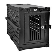 K9 Kennel Boss Heavy Duty Fully Collapsible PowderCoated Aluminum Dog Crate