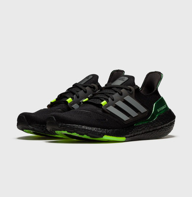 Sz 8 - Adidas Ultraboost 22 Shoes GX5917 ''Beam Green'' Men's