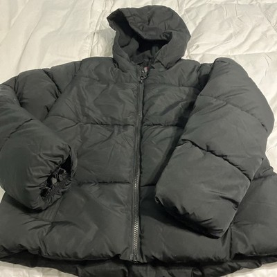 Youth Swiss Tech Ribbed Full-Zip Jacket Black Size XXL (18) Husky NWOT