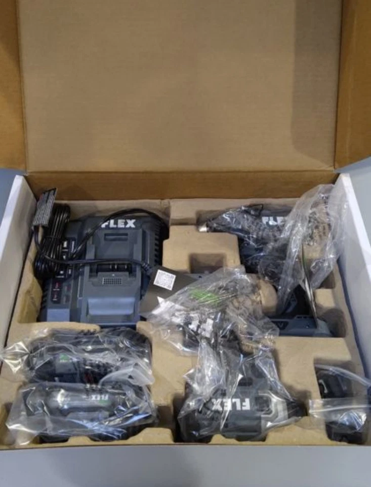 Flex 24V Brushless Hammer Drill w/Quick Eject Impact Kit (2) 2.5Ah Batteries  - Image 2 of 4