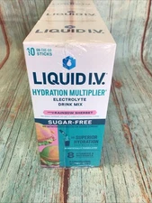 Liquid I.V., Sherbert Hydration Multiplier Drink Mix - Sugar-Free Rainbow, 40