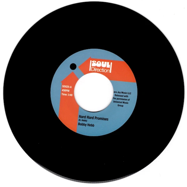 BOBBY HEBB / ALICE CLARK Hard Hard Promises - New 70s Soul 45 (Soul Direction) - Image 3 of 4
