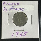 1965 france 1/2 franc — photo 3