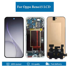 OEM Display Touch LCD Screen Digitizer Replacement Frame For Oppo Reno15 CPH2825