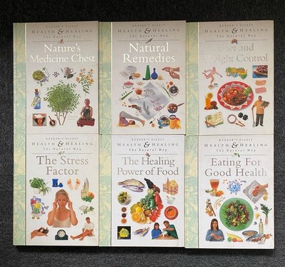 Health & Healing Book Bundle x6- The Stress Factor, Healing Power Of Food & More