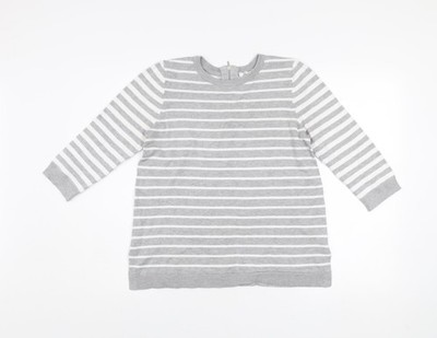 Grauer Pullover Pulli Damen UK Größe S 89th + Madison