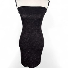 Y2K Wet seal strapless sparkle dress