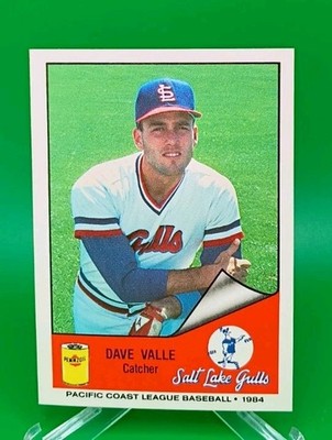 1984 Cramer Pacific Coast League - Dave Valle #176 (RC)