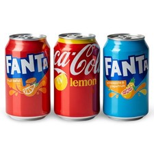 UK Imported Limited Edition Flavored Sodas, 4...