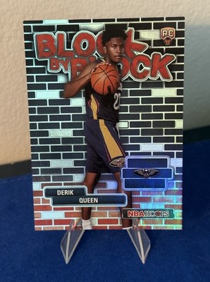 2025-26 Topps NBA Hoops - Derik Queen #BYB-13 - Block By Block SSP RC CASE HIT!