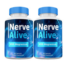 2-Pack Nerve Alive Capsules, Advanced Nerve Health Support Formula -120 Capsules
