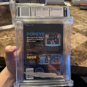 Pesta&ntilde;a colgante Popeye NES sin perforar WATA 5.0 imprescindible.