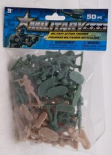 Greenbrier International 7857 2" Tan / Green Army Soldiers Military Figures