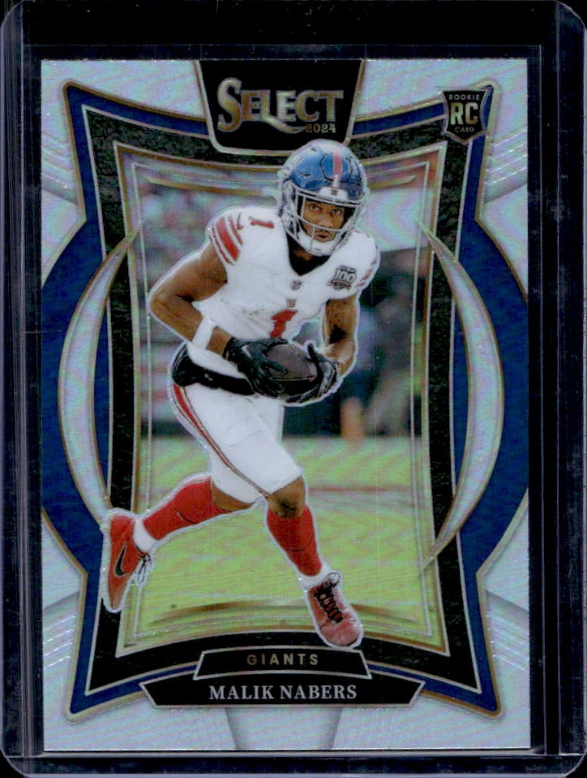 2024 Select Malik Nabers Concourse RC Silver Prizm #29 Giants
