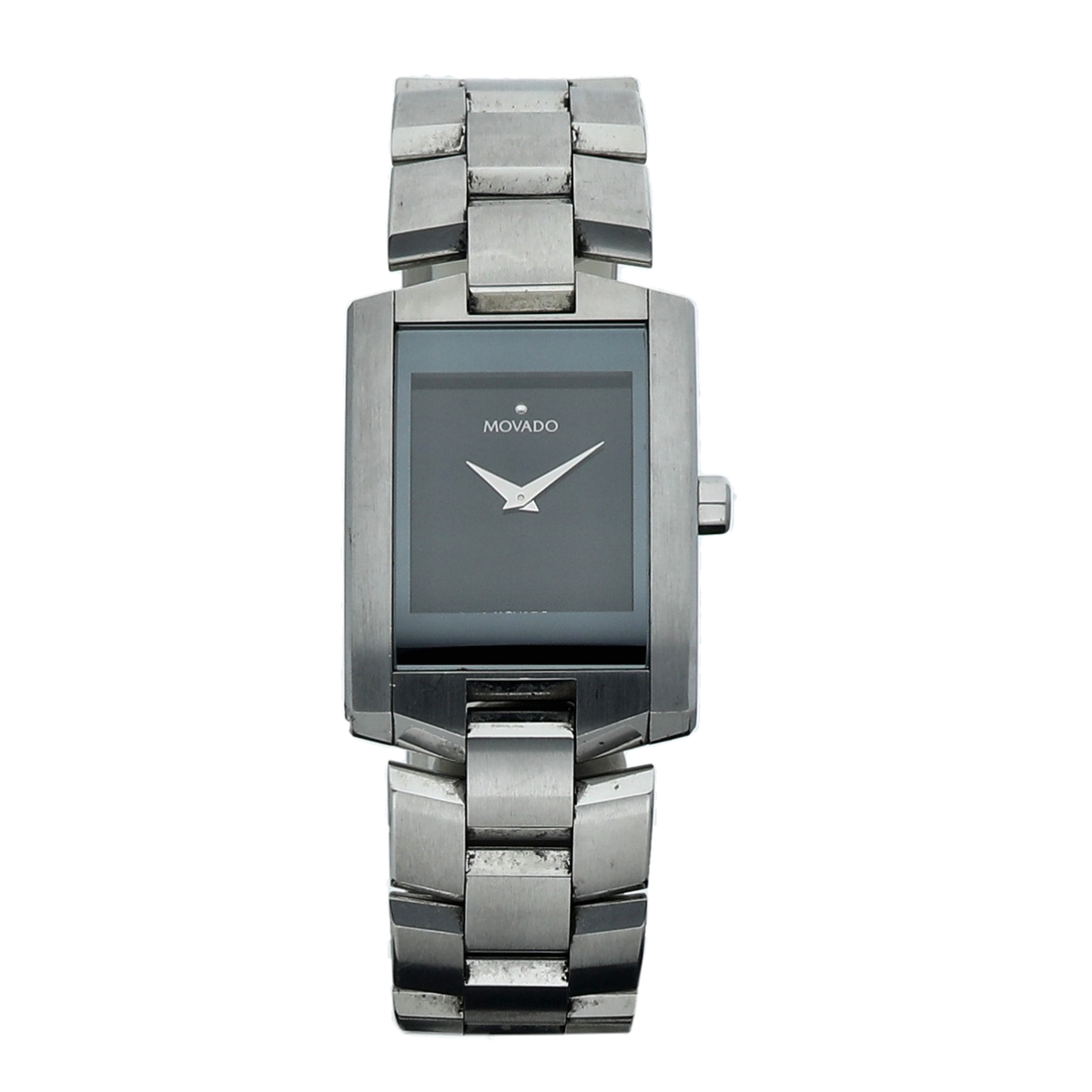 Movado Eliro 84 C1 455A Stainless Steel 26 mm Black Dial Quartz
