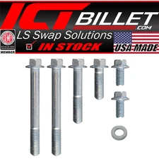 ICT Billet BOLT KIT ONLY LS3 G8 Caprice SS Holden VE VF Alternator Bracket LS