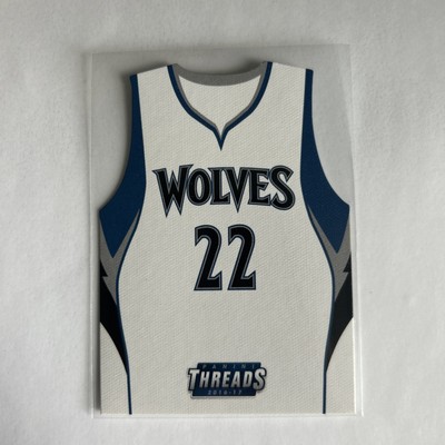 Andrew Wiggins 2016-17 Panini Threads Team Threads Die Cuts SP #16 Warriors