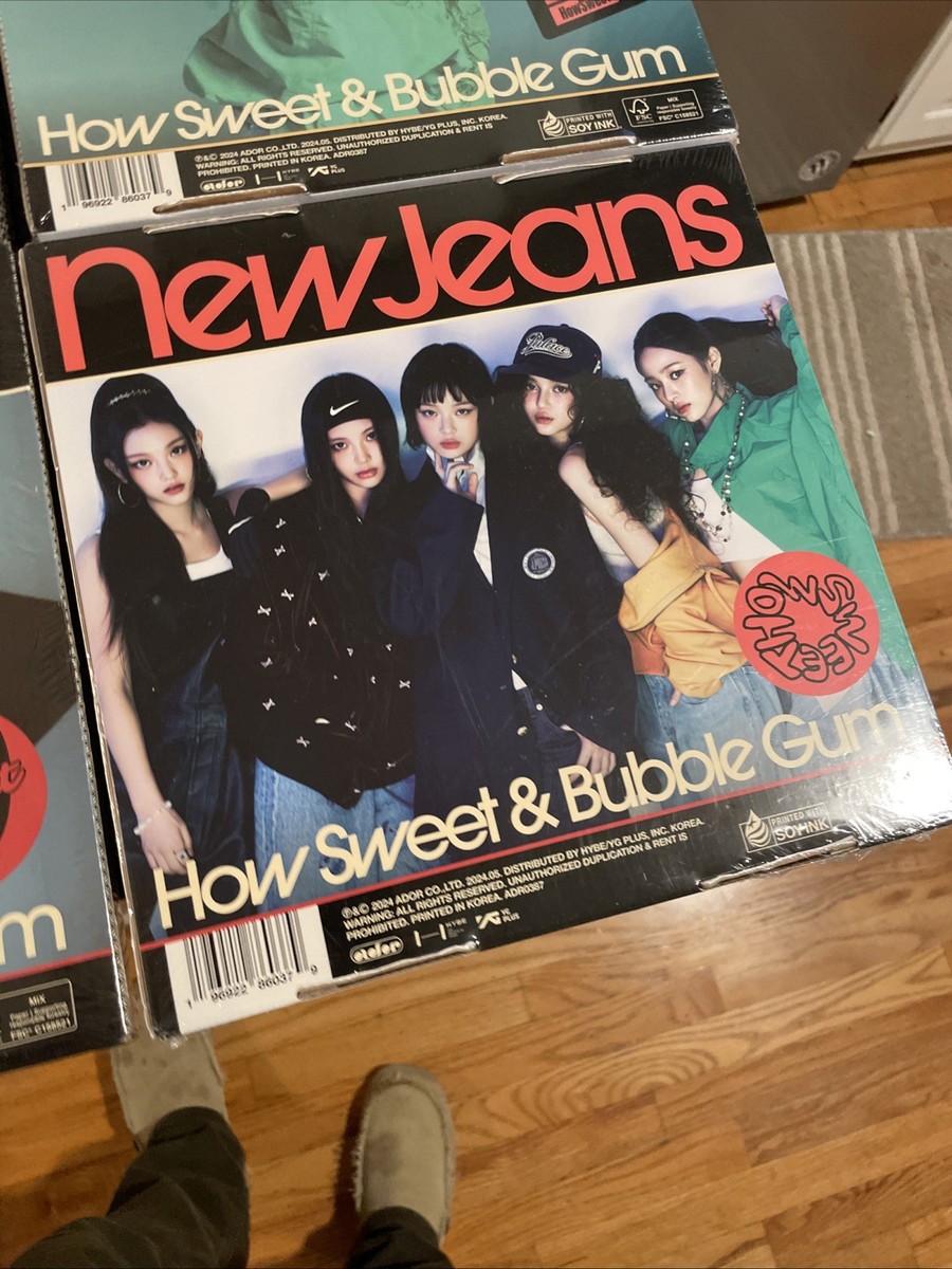 New Jeans How Sweet & Bubble Gum アルバム NewJeans 'How Sweet' Standard ver. - NewJeans Official
