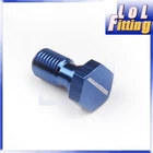 NEW Blue M12 x 1.25 Aluminum Banjo Bolts Adapter Brake Fitting US STOCK