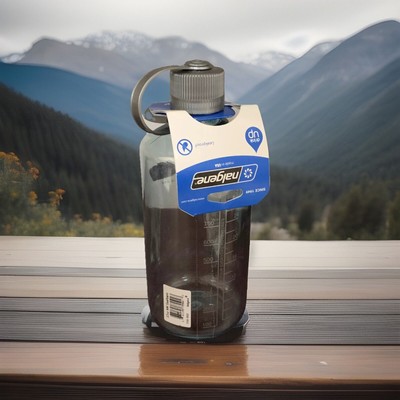 Nalgene 32oz Narrow Mouth Water Bottle - Light Blue seafoam