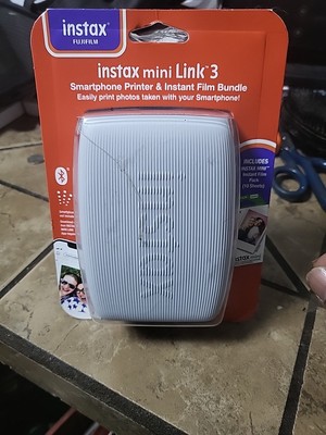 Fujifilm 600023908 instax Mini Link 3 Smartphone Wireless Printer with 10 pack