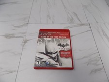 Batman Arkham City Game of the Year Edition PS3 Video Game 3D Compatible