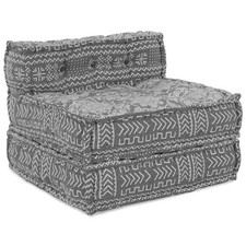 Schlafsofa Schlafcouch Sofa Modular Pouf Sitzpouf Bodenkissen Sitzkissen vidaXL