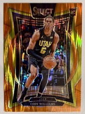 2024-25 Panini PRIZM Select Cody Williams RC Orange #71