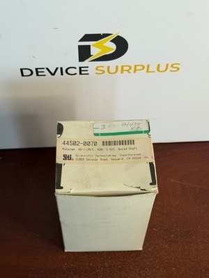 STI GUARD MASTER ROTACAM SAFETY SWITCH 44502-0070 HS-1-2N/C NPT NEW