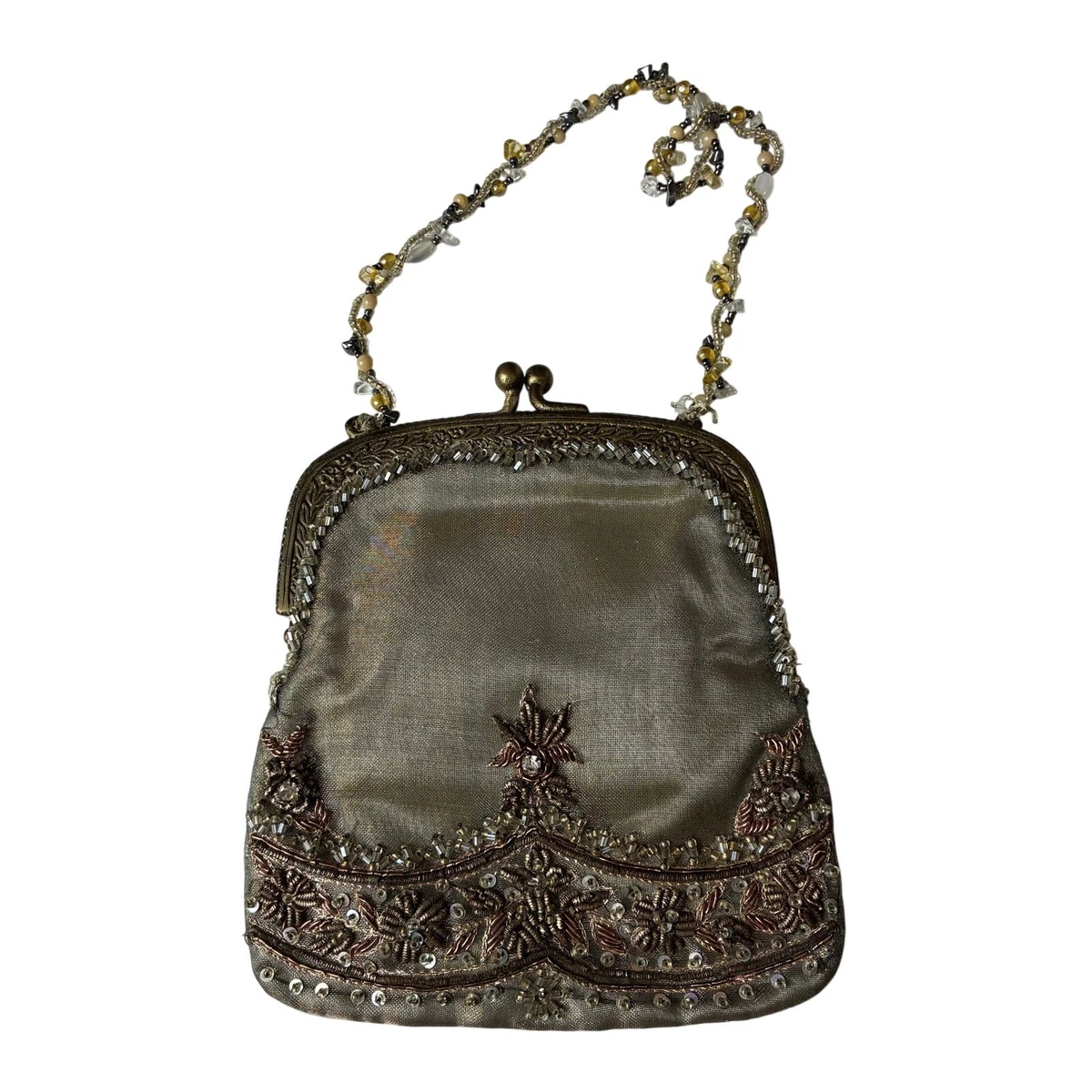Moyna Beaded Floral Bags & Handbags for Women for sale | eBay