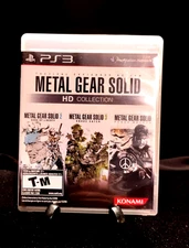 MGS Solid HD Collection - Sony PlayStation 3 Complete With Manual