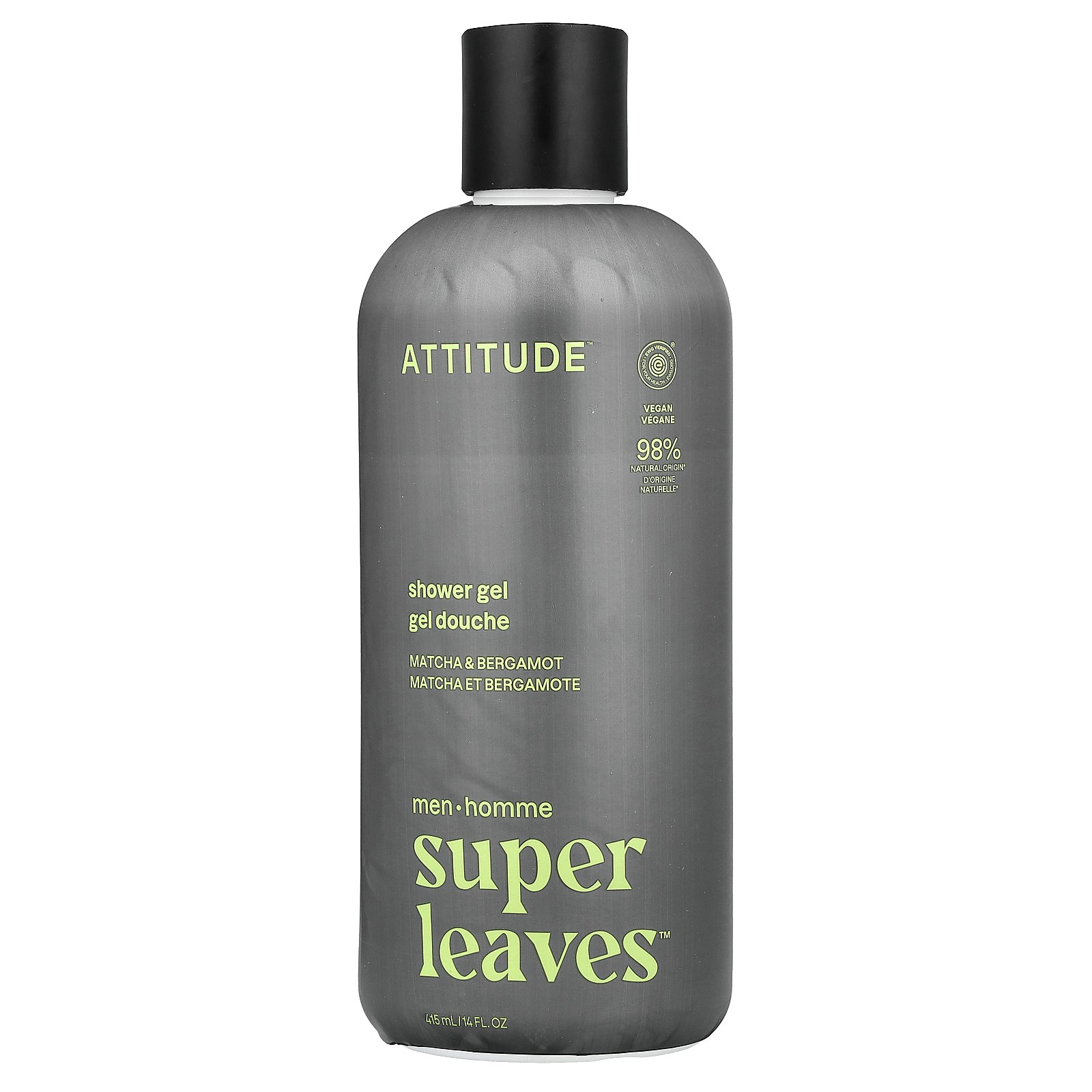 Super Leaves Shower Gel For Men Matcha - Bergamot 14 fl oz 415 ml 3990₽