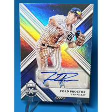 Ford Proctor 2018 Elite X Extra Edition Holo Auto #105 NCAA Rice Owls Nm