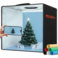 Light Box Photography, Portable Photo Studio Box 16"x16" Professional Shootin...