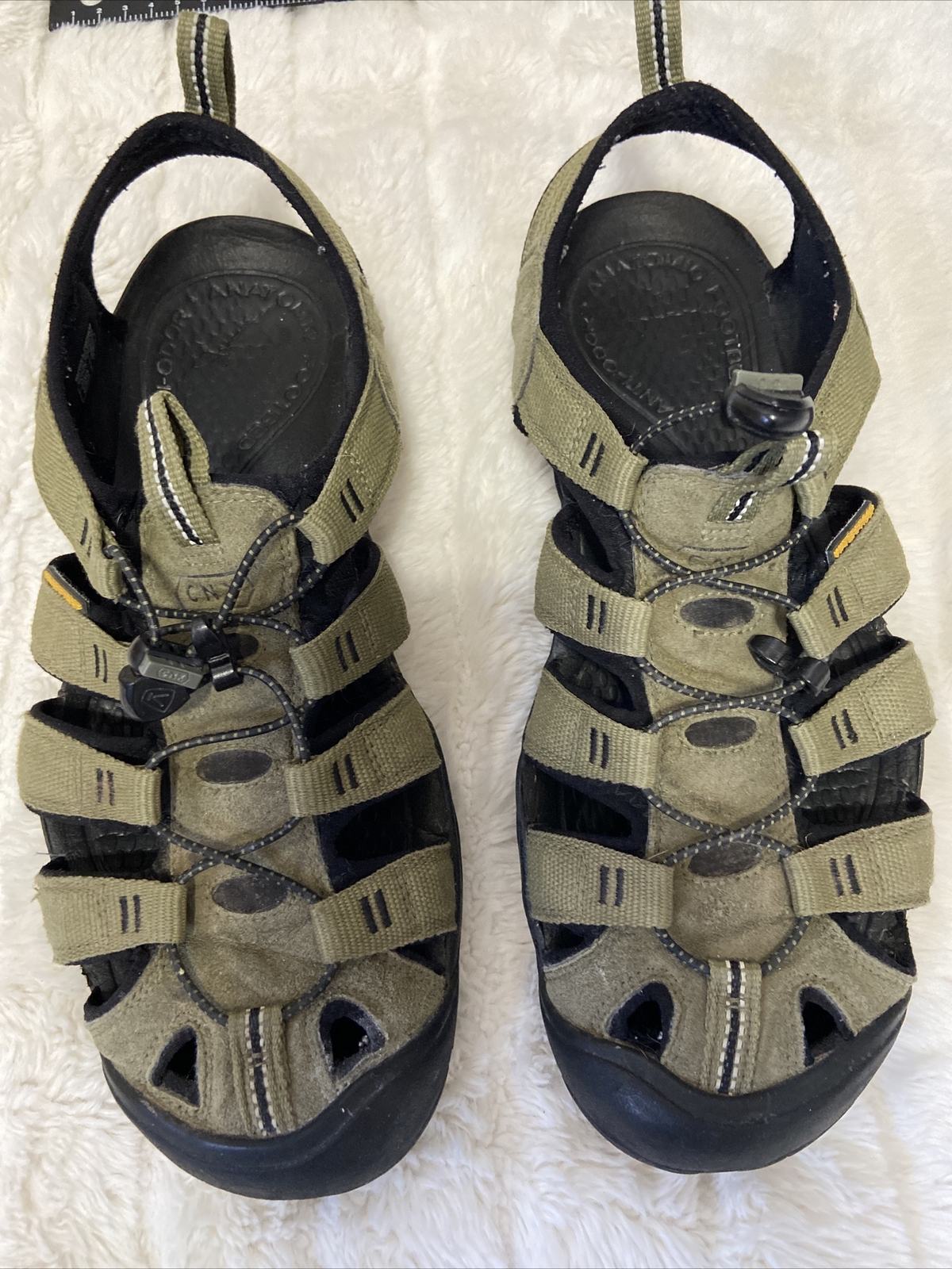 KEEN NEWPORT sandali sportivi da trekking verdi da donna impermeabili taglia 9 5 US 42 5