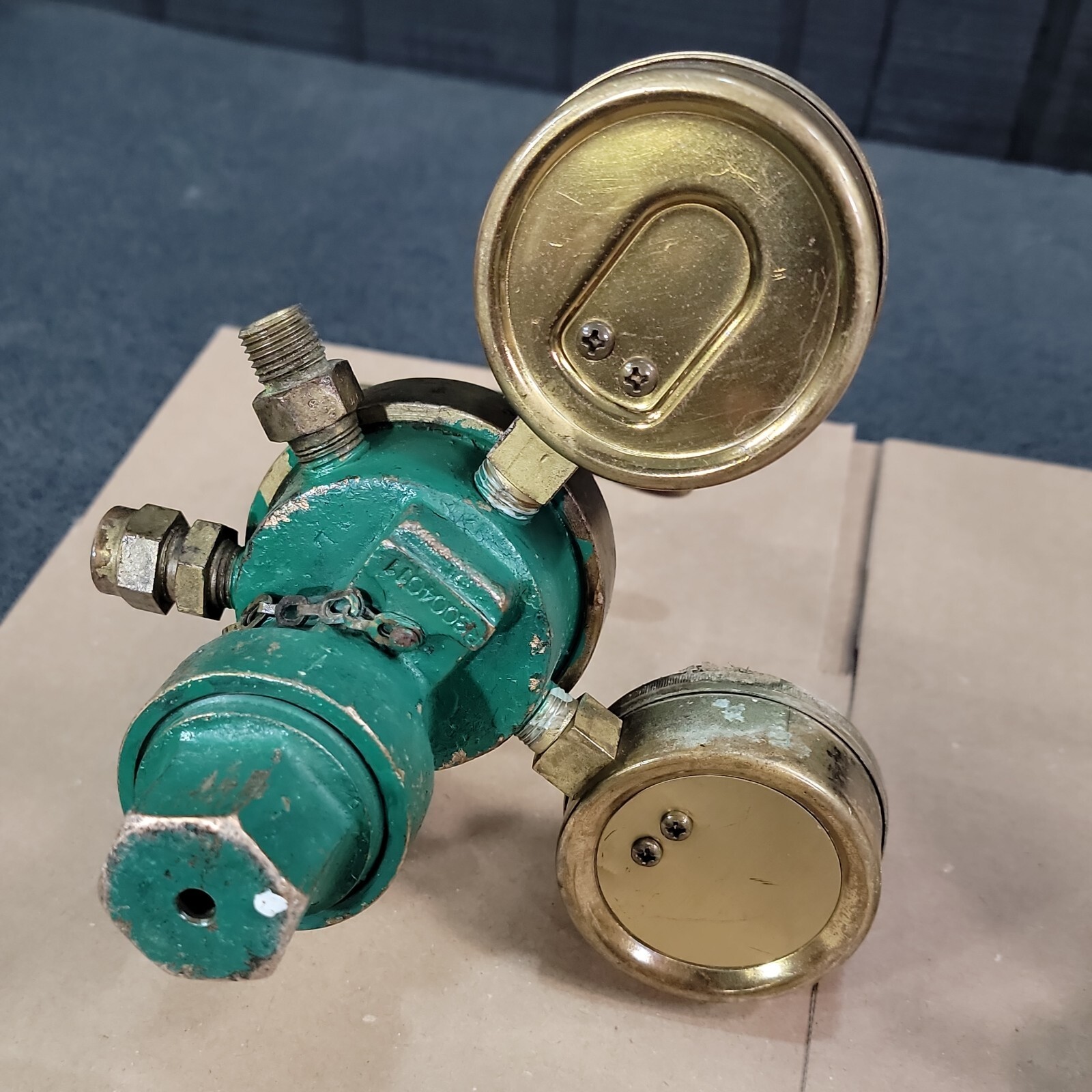 (2) VTG OxyAcetylene Gas Gauges Seagraves NCG TypeR109 Purox Type 34