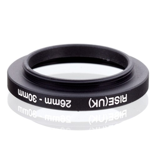 26 mm a 30 mm 26-30 mm26 mm-30 mm filtro paso a paso adaptador negro - Imagen 3 de 3