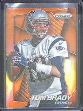 2014 Panini Prizm Football Orange Prizm #36 Tom Brady