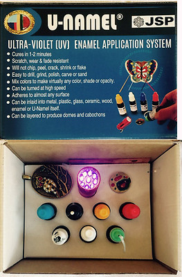 U-NAMEL starter kit, 7 colors + led light(ez2097)