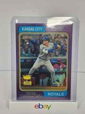 2023 Topps Heritage Purple Hot Box Vinnie Pasquantino Rookie Card Gold Cup #150