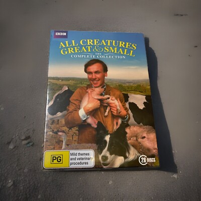 ALL CREATURES GREAT & SMALL COMPLETE COLLECTION SERIES 1 TO 7 DVD TV BBC NEW