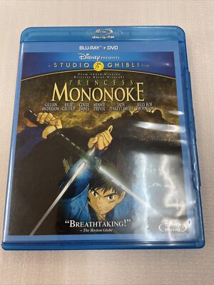 PRINCESS MONONOKE (BLU-RAY Only.) Great Condition!
