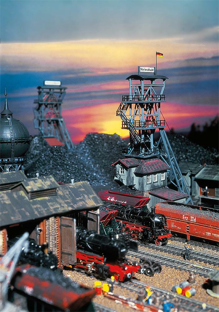 Faller 130945 Spur H0 - F&ouml;rderanlage Marienschacht NEU und OVP
