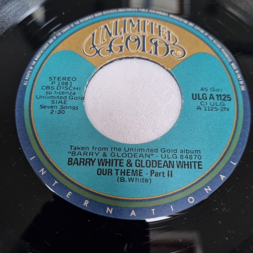 BARRY WHITE / GLODEAN WHITE / DIDNT WE MAKE IT HAPPEN 1981 ITALIAN COPY - Picture 4 of 4