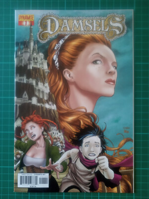 DAMSELS #1 COVER B (2012 Series) , Chen Variant Cover , Dynamite , Near Mint WP