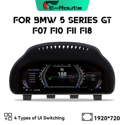 12.3'' NACHRÜSTUN DIGITALER TACHO KOMBIINSTRUMENT  für BMW F10/F11/F18 2010-2017