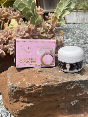 B Oro Crema Facial 39g y Jabon Colageno Antiedad. Boro facial cream and Collagen