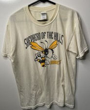 Vintage Shepherd Of The Hills Short Sleeve T Shirt Hornets Yellow Size Medium